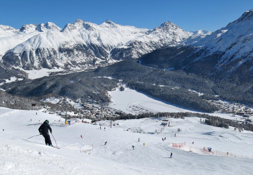 Ferienwohnung St Moritz Exterior foto